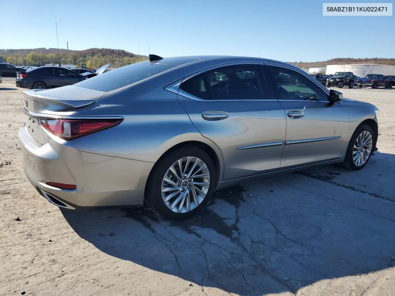 2019 Lexus Es 350 VIN: 58ABZ1B11KU022471 Lot: 79492554