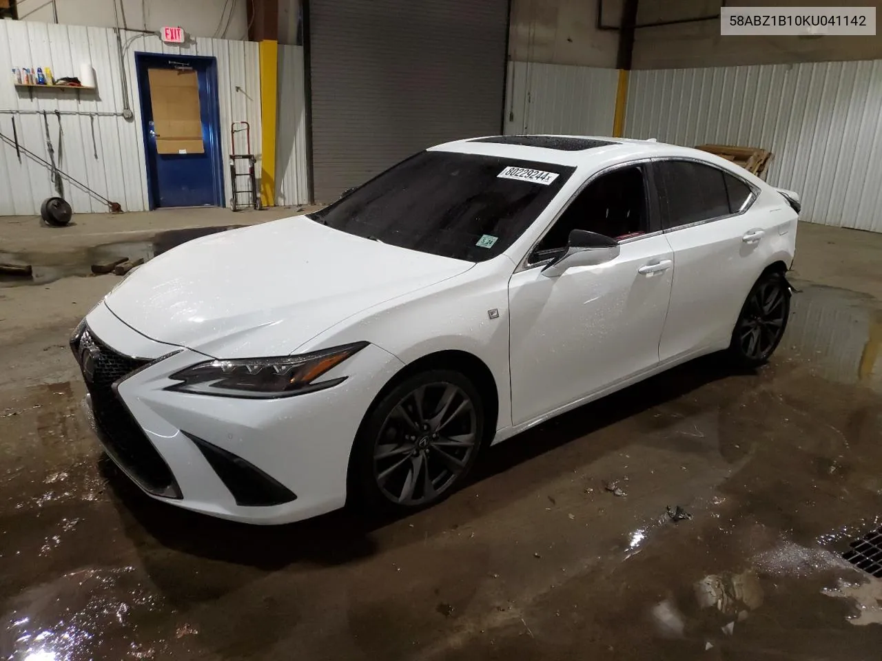 2019 Lexus Es 350 VIN: 58ABZ1B10KU041142 Lot: 80229244