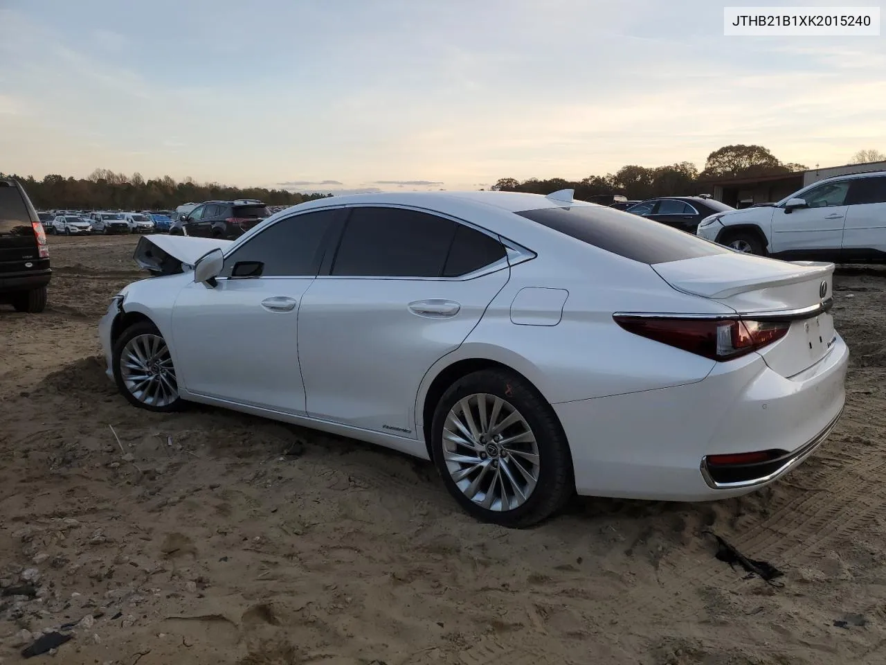 2019 Lexus Es 300H VIN: JTHB21B1XK2015240 Lot: 80351374