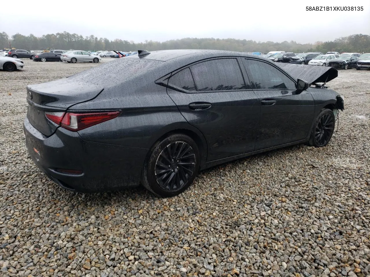 2019 Lexus Es 350 VIN: 58ABZ1B1XKU038135 Lot: 80737134