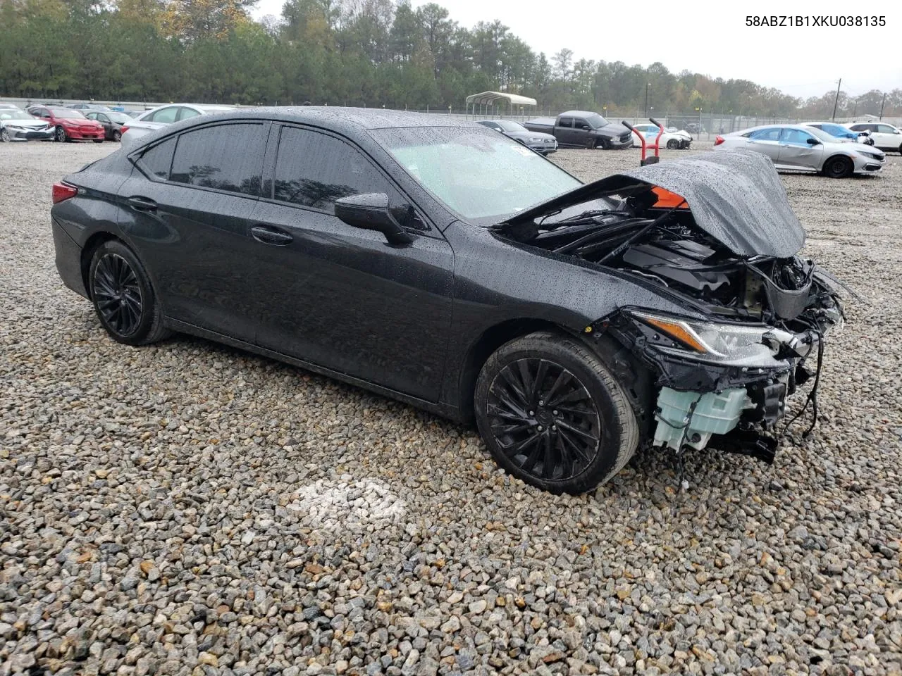 2019 Lexus Es 350 VIN: 58ABZ1B1XKU038135 Lot: 80737134