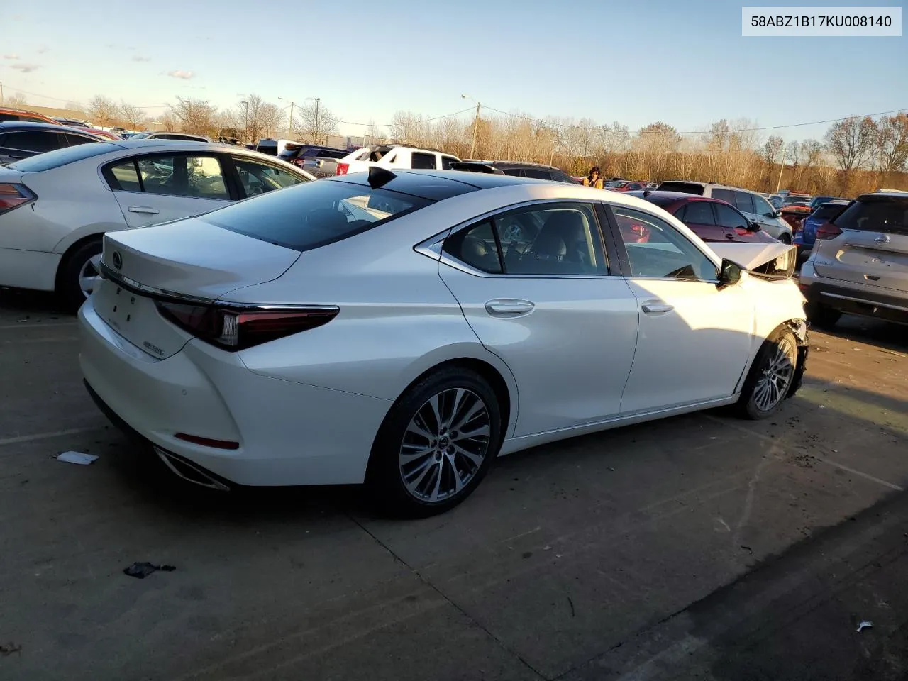 2019 Lexus Es 350 VIN: 58ABZ1B17KU008140 Lot: 80774734