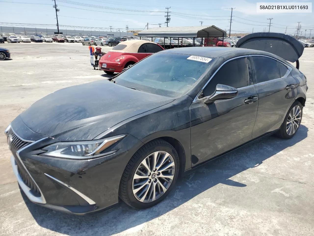 2020 Lexus Es 300H VIN: 58AD21B1XLU011693 Lot: 58857654