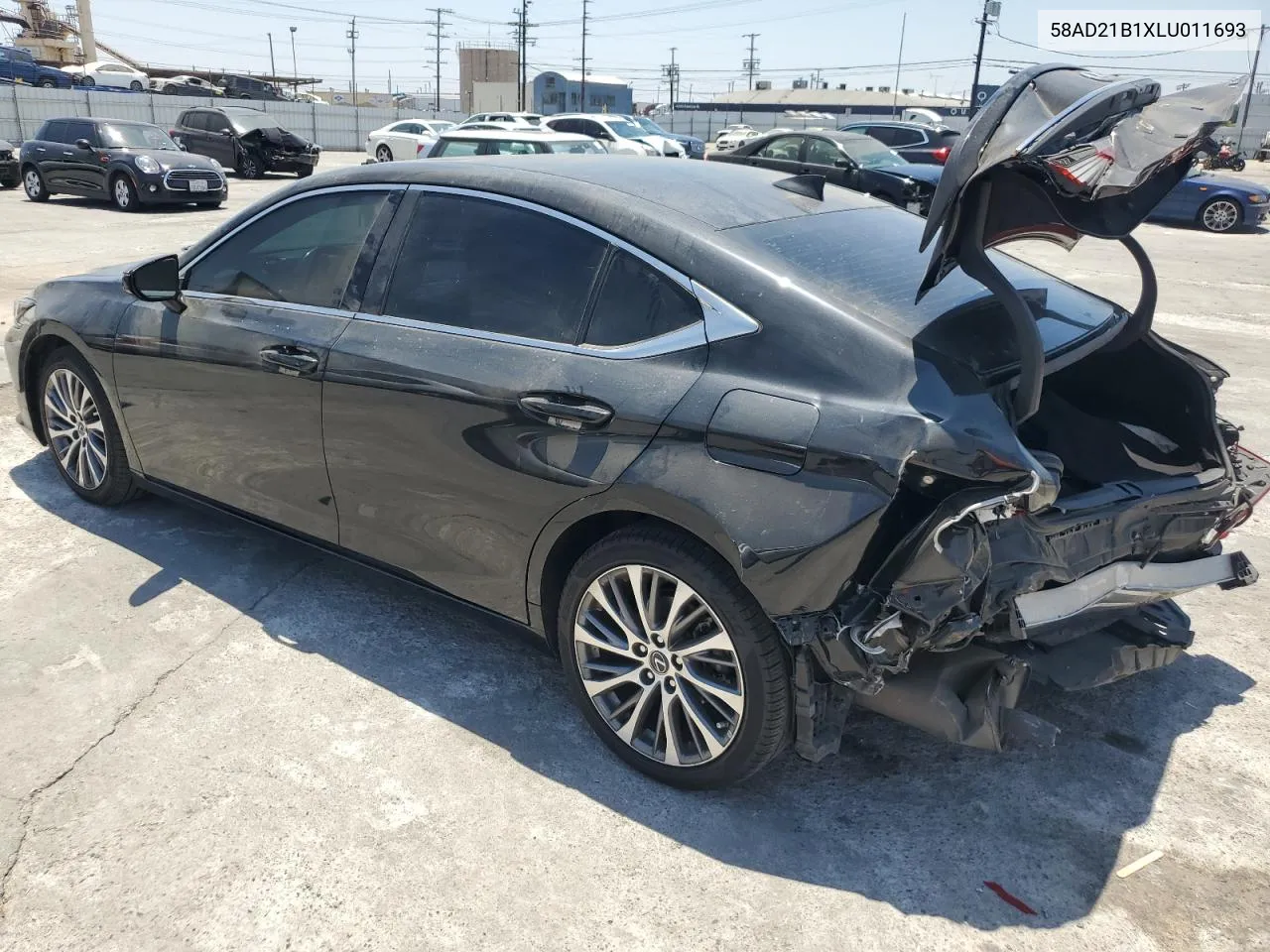 2020 Lexus Es 300H VIN: 58AD21B1XLU011693 Lot: 58857654