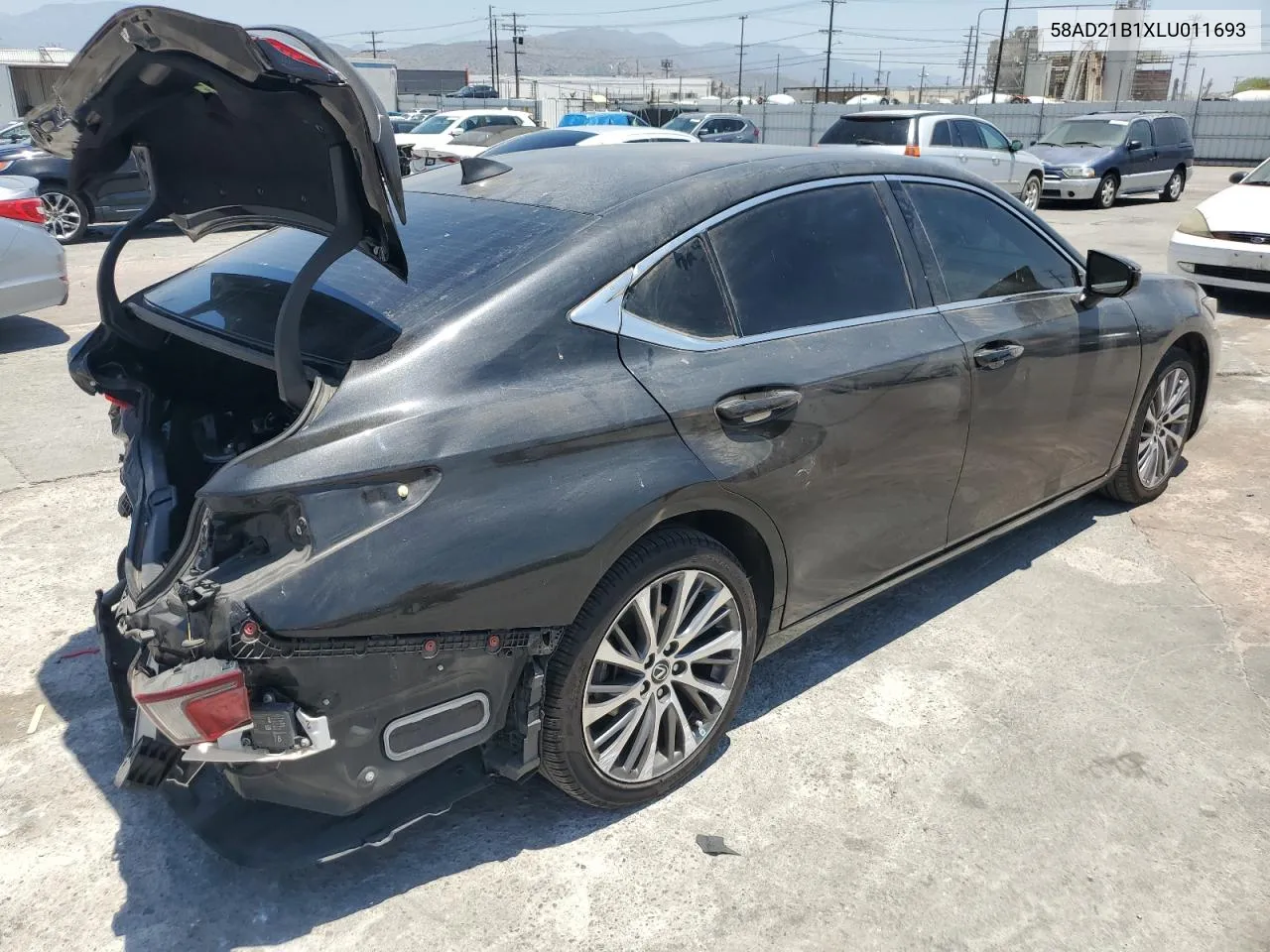 2020 Lexus Es 300H VIN: 58AD21B1XLU011693 Lot: 58857654