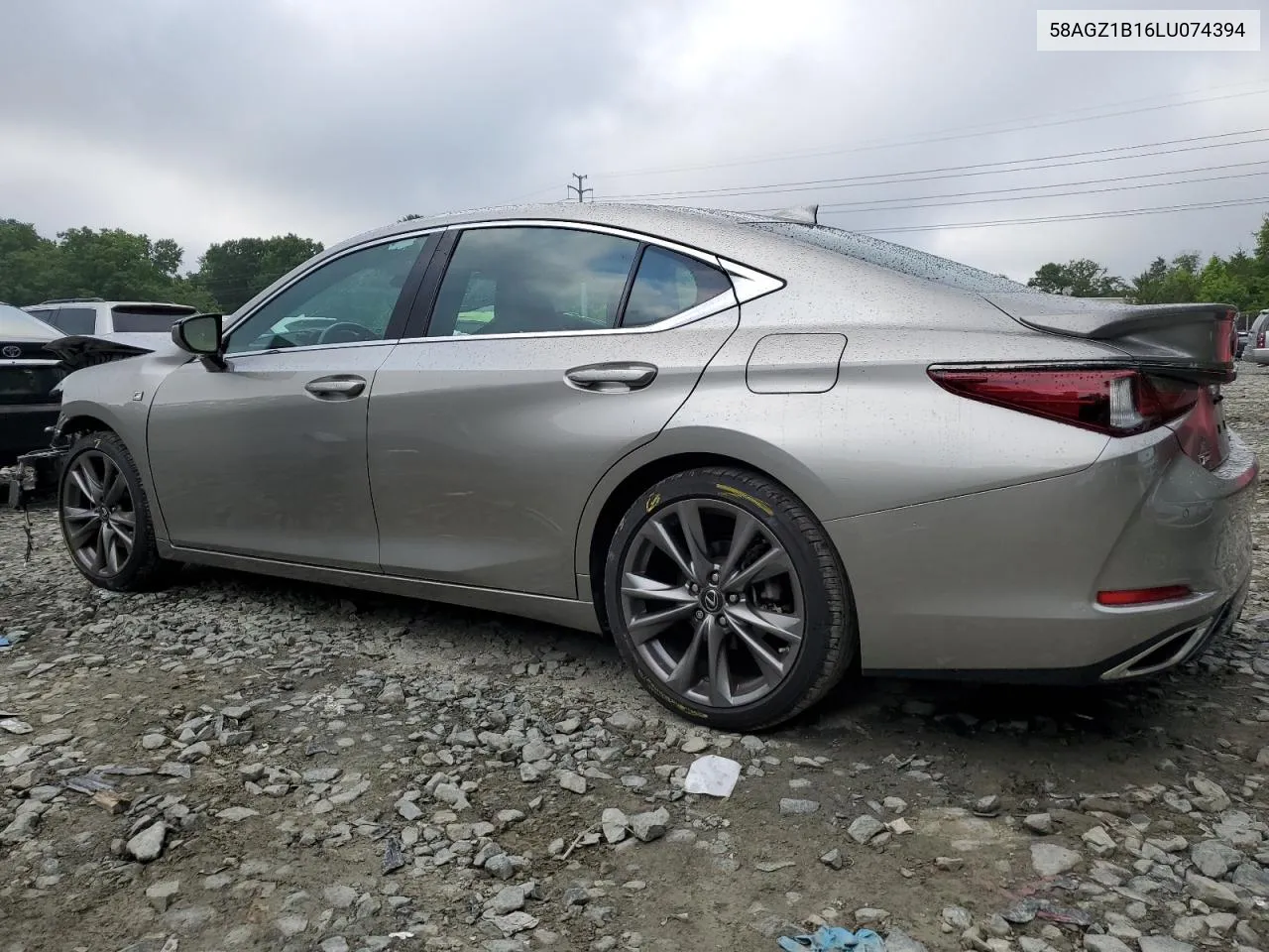 2020 Lexus Es 350 F-Sport VIN: 58AGZ1B16LU074394 Lot: 61475734