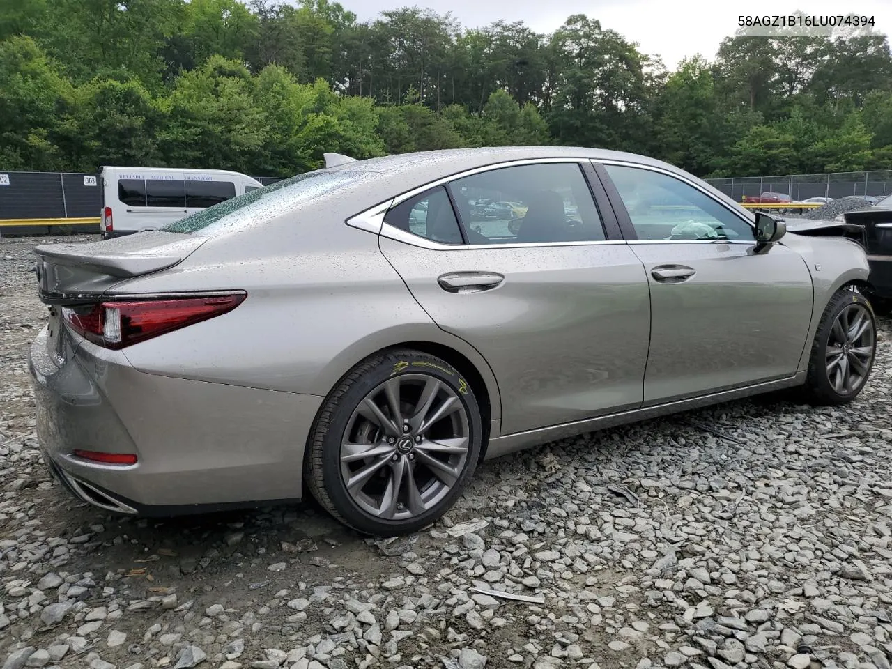 2020 Lexus Es 350 F-Sport VIN: 58AGZ1B16LU074394 Lot: 61475734