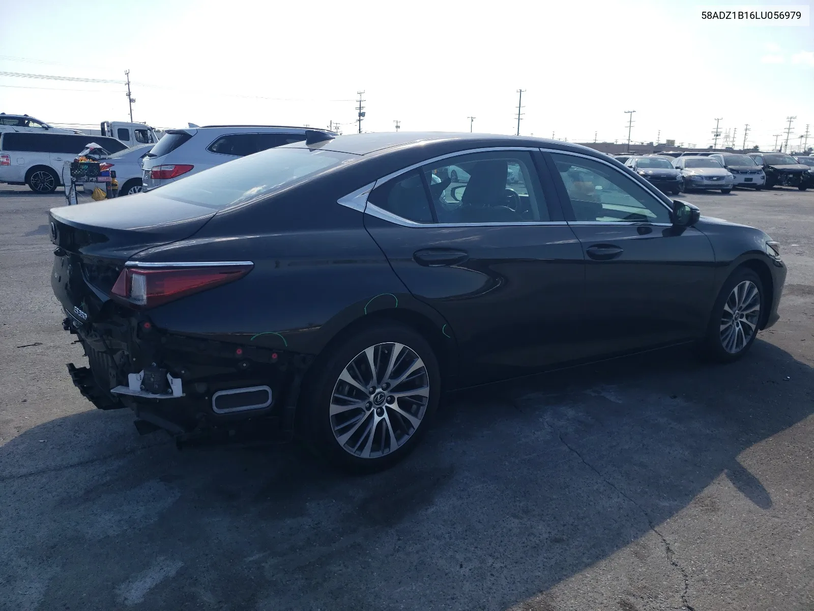 2020 Lexus Es 350 VIN: 58ADZ1B16LU056979 Lot: 64026904