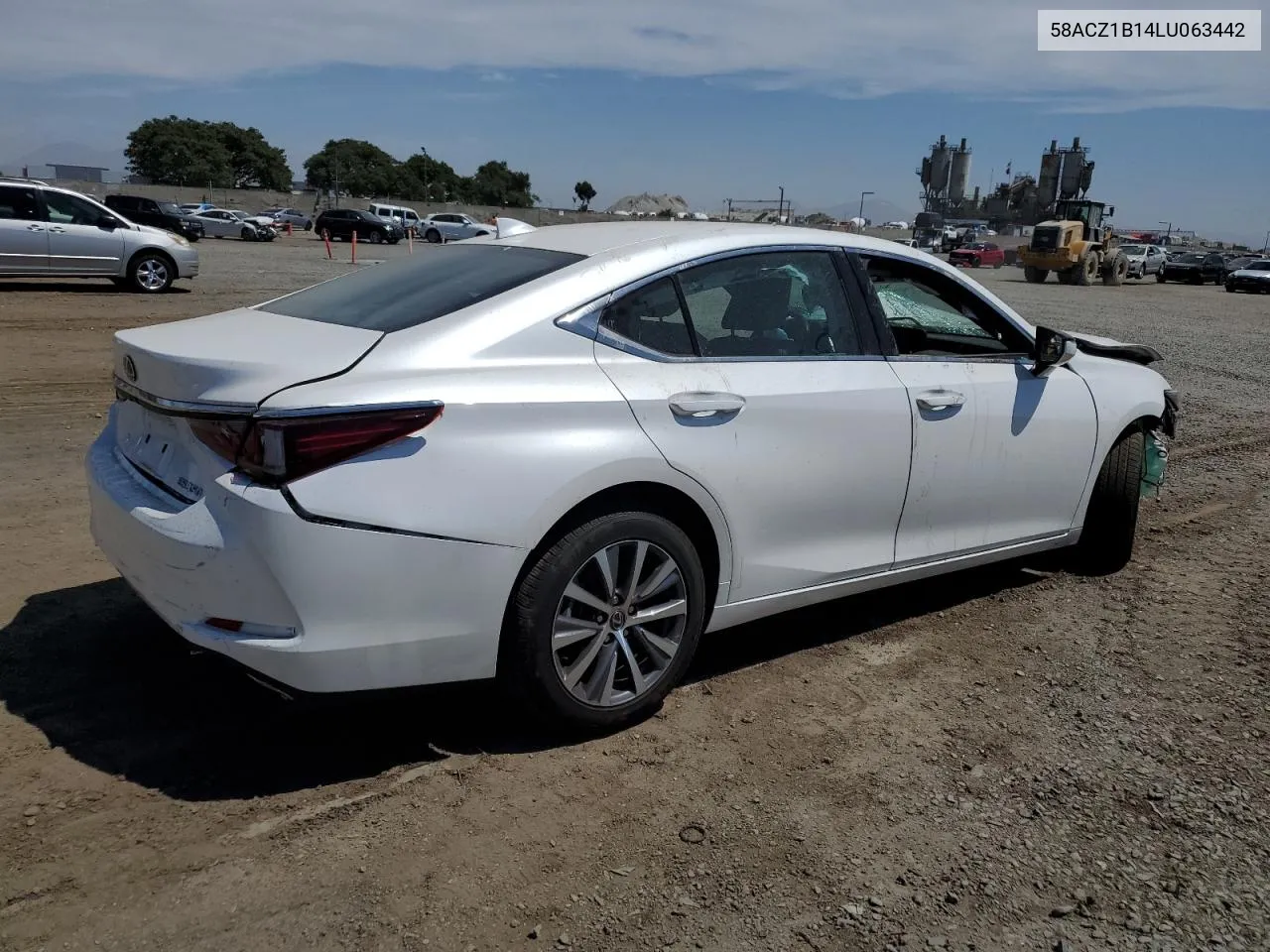 2020 Lexus Es 350 Base VIN: 58ACZ1B14LU063442 Lot: 67414564