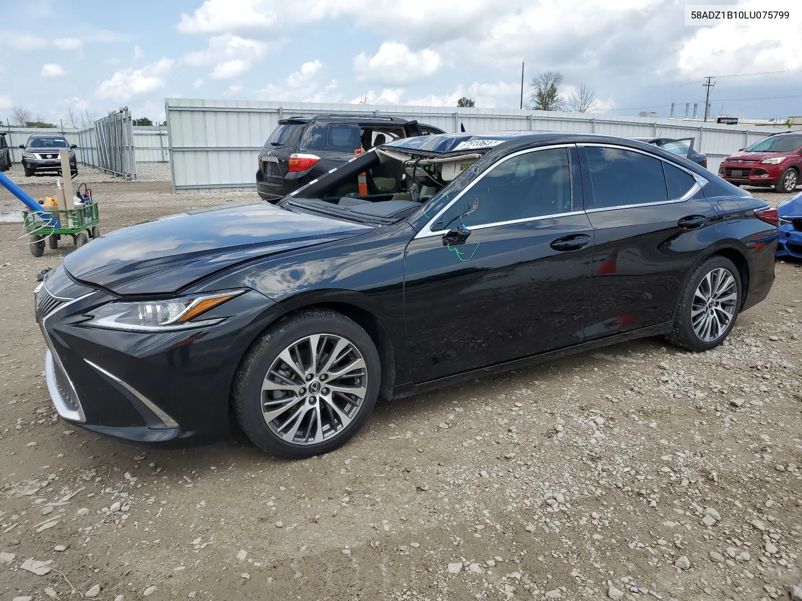 2020 Lexus Es 350 VIN: 58ADZ1B10LU075799 Lot: 67910644