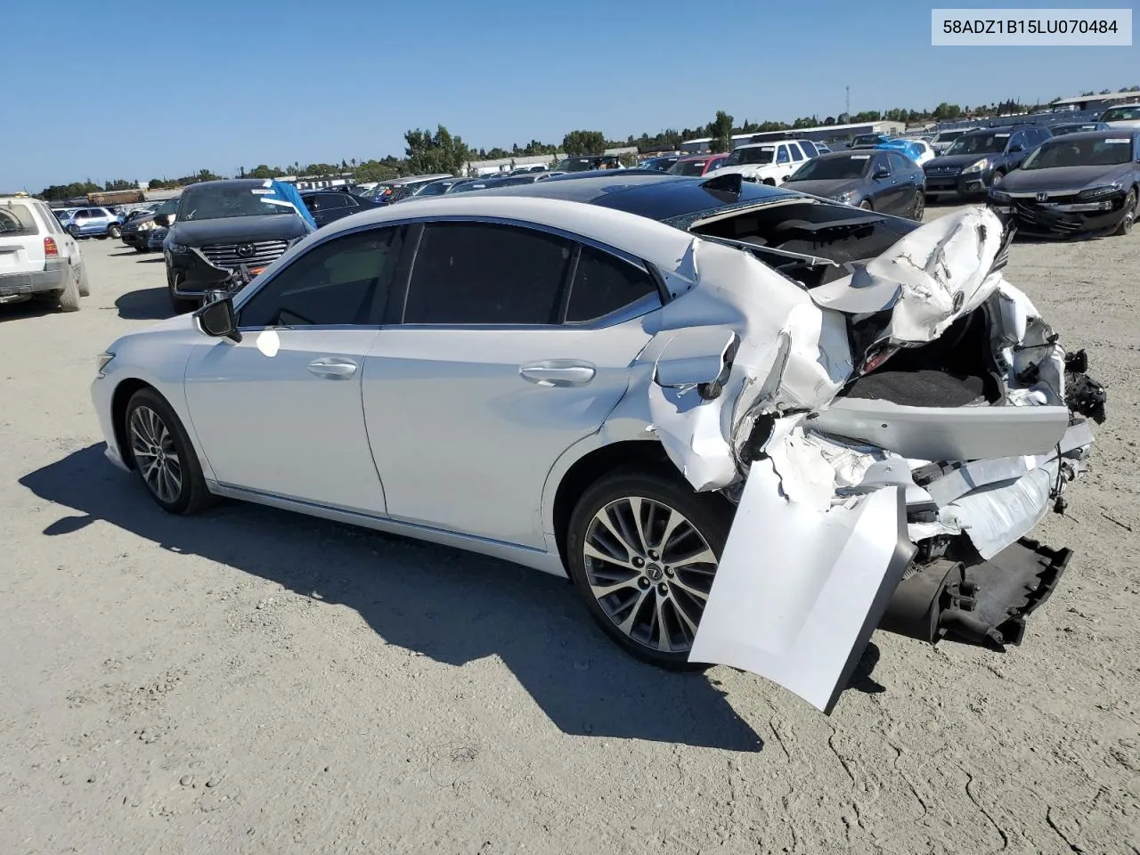 2020 Lexus Es 350 VIN: 58ADZ1B15LU070484 Lot: 68380354