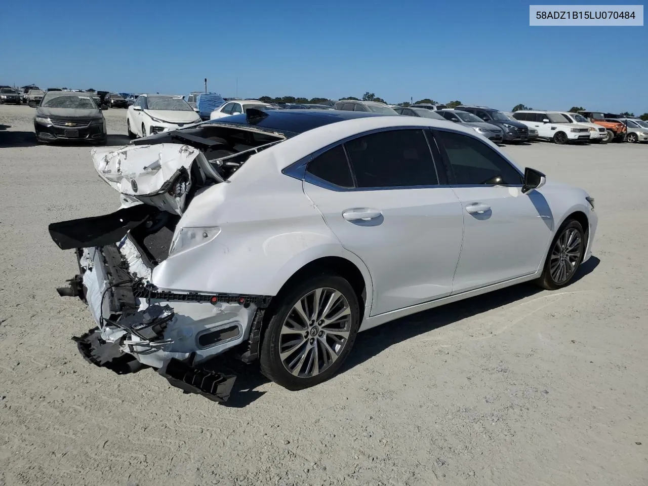 2020 Lexus Es 350 VIN: 58ADZ1B15LU070484 Lot: 68380354