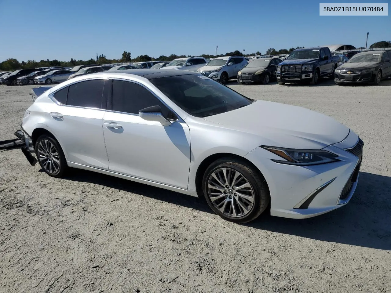 2020 Lexus Es 350 VIN: 58ADZ1B15LU070484 Lot: 68380354