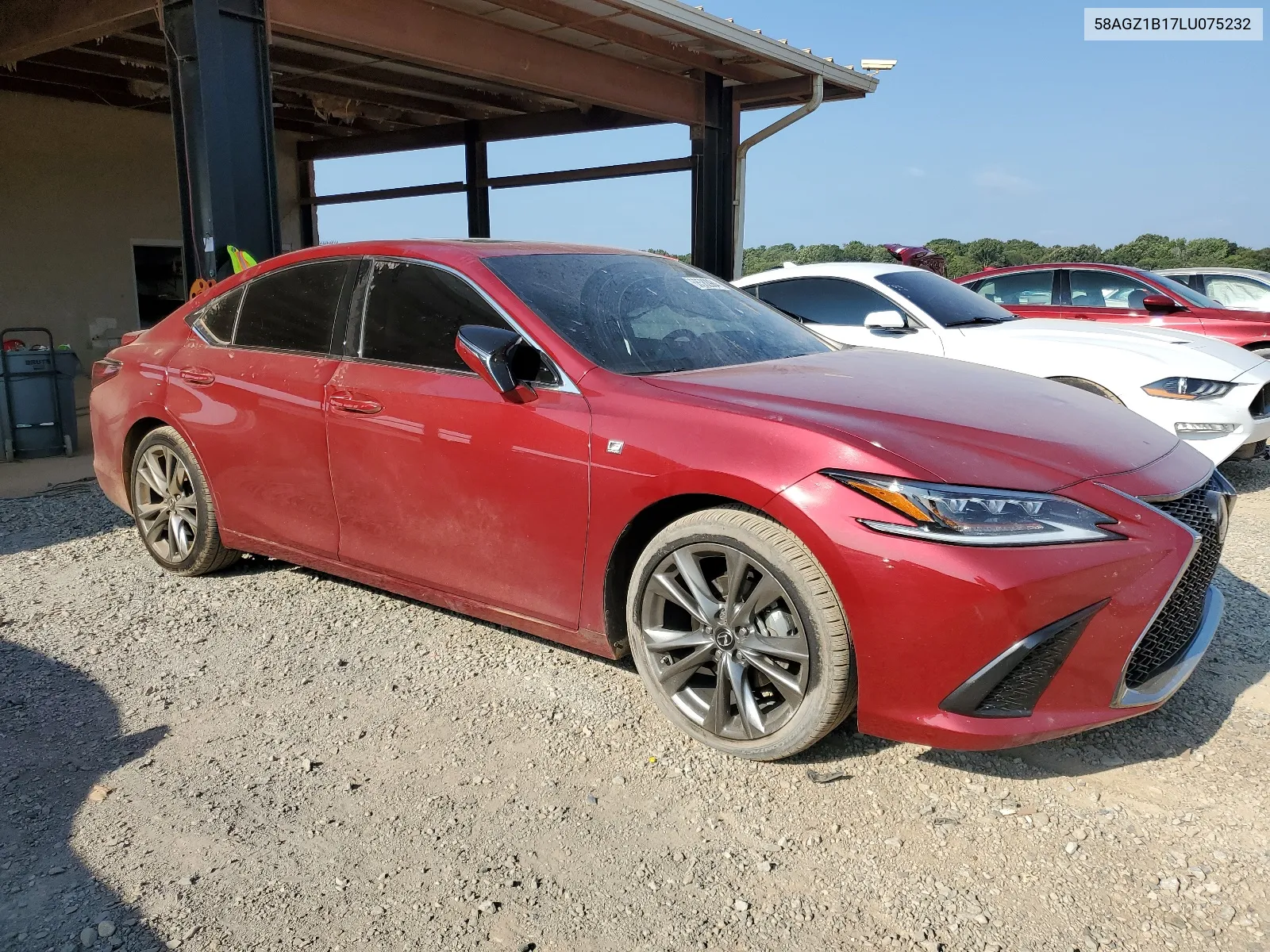 2020 Lexus Es 350 F Sport VIN: 58AGZ1B17LU075232 Lot: 68582984