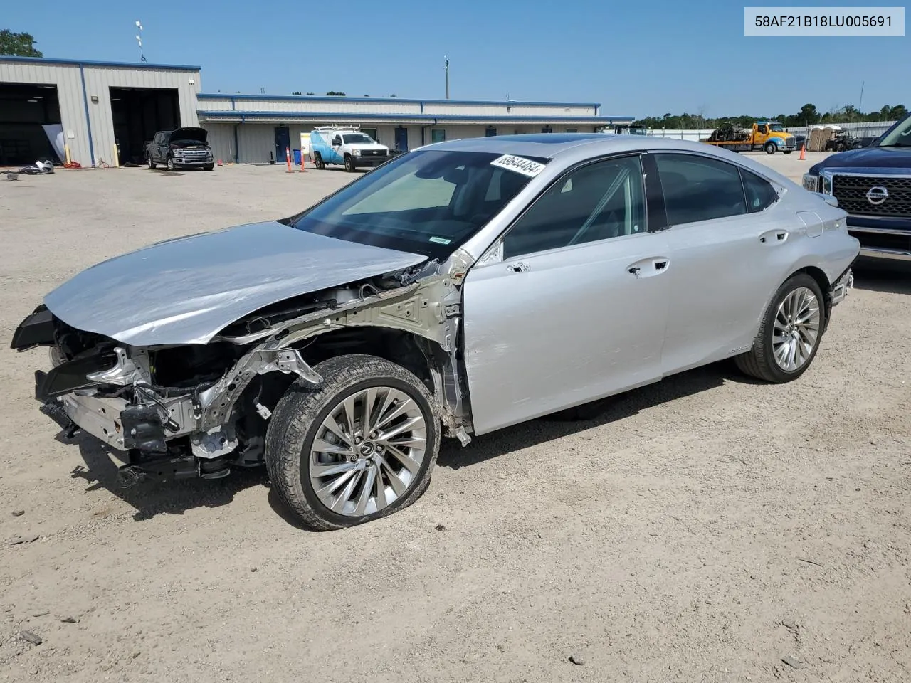 2020 Lexus Es 300H Ultra Luxury VIN: 58AF21B18LU005691 Lot: 69644464