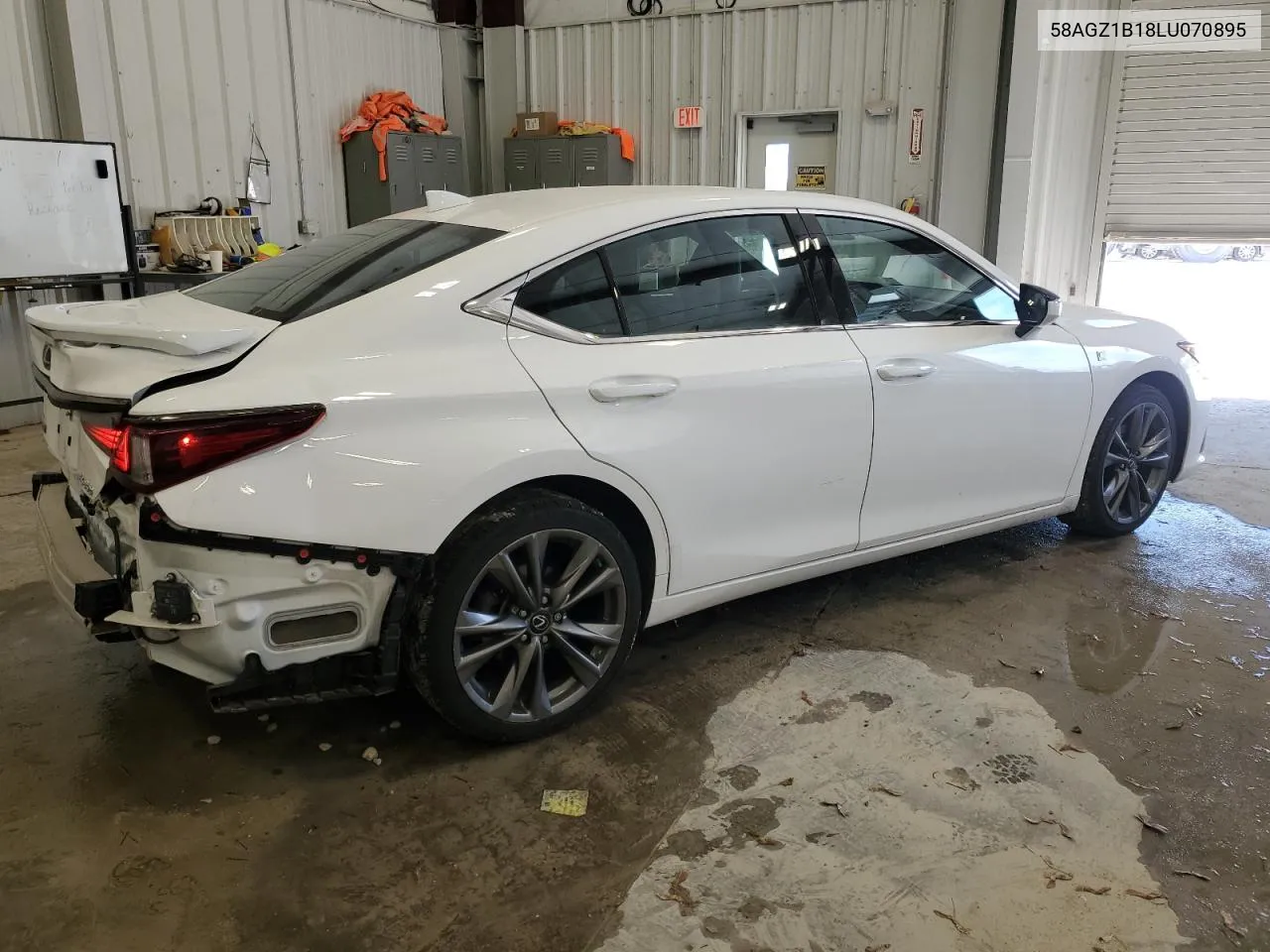 2020 Lexus Es 350 F Sport VIN: 58AGZ1B18LU070895 Lot: 69701444