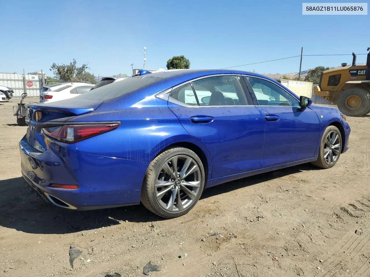 2020 Lexus Es 350 F Sport VIN: 58AGZ1B11LU065876 Lot: 70035144