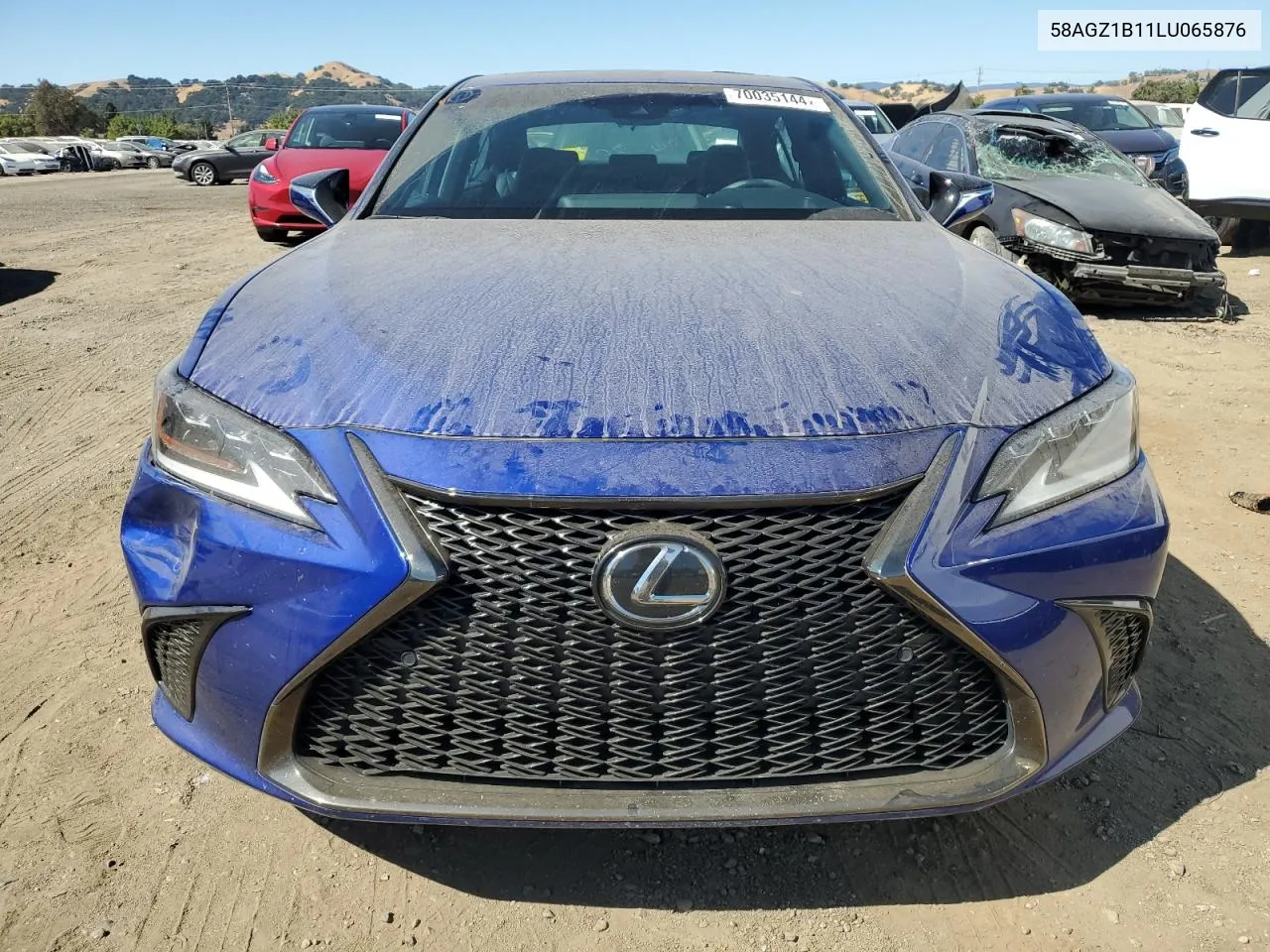 2020 Lexus Es 350 F Sport VIN: 58AGZ1B11LU065876 Lot: 70035144