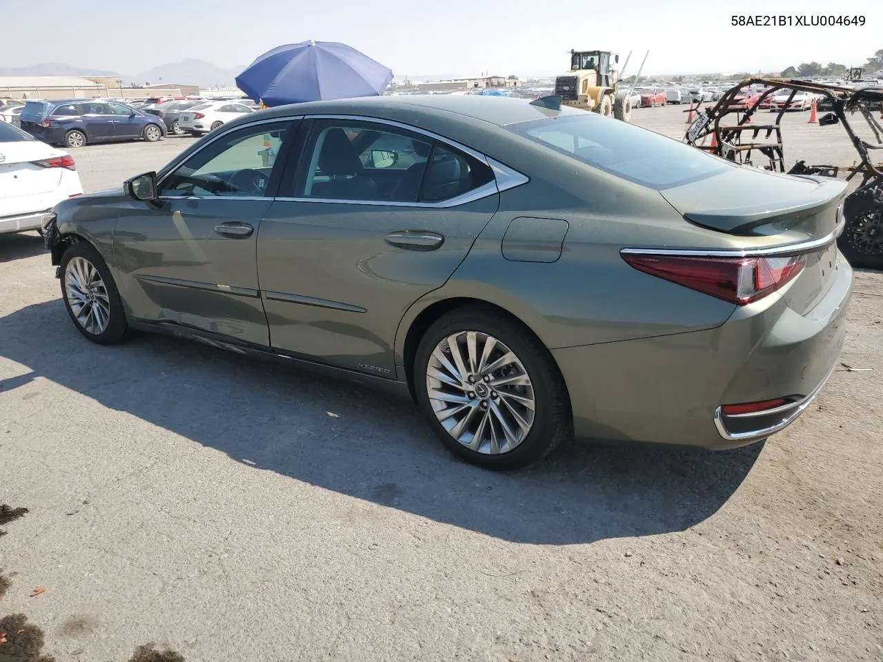 2020 Lexus Es 300H Luxury VIN: 58AE21B1XLU004649 Lot: 70453574