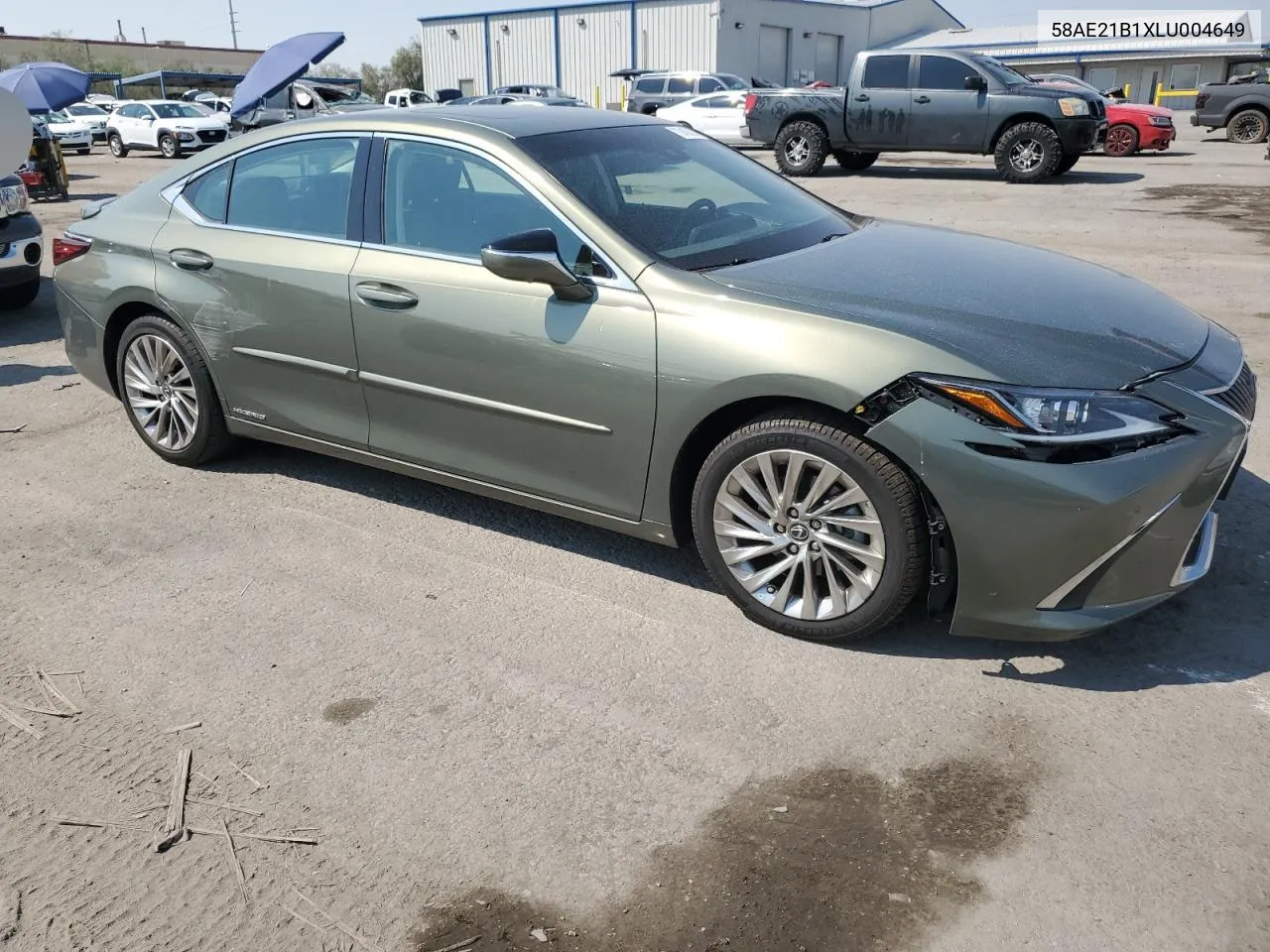 2020 Lexus Es 300H Luxury VIN: 58AE21B1XLU004649 Lot: 70453574