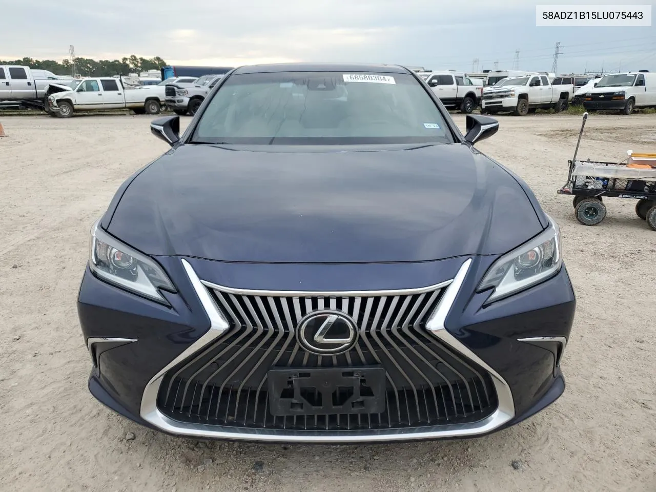 2020 Lexus Es 350 VIN: 58ADZ1B15LU075443 Lot: 70877144