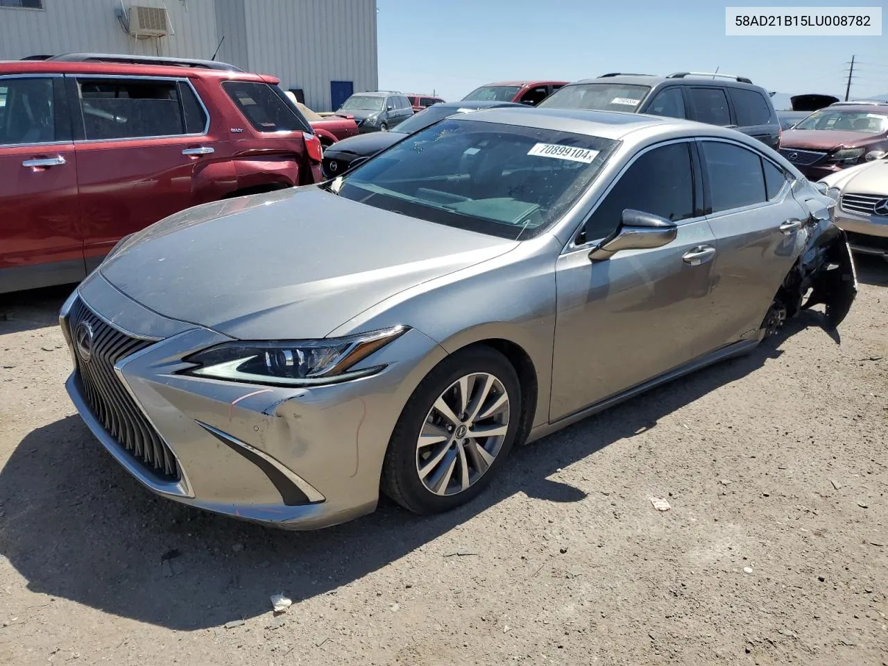 2020 Lexus Es 300H VIN: 58AD21B15LU008782 Lot: 70899104