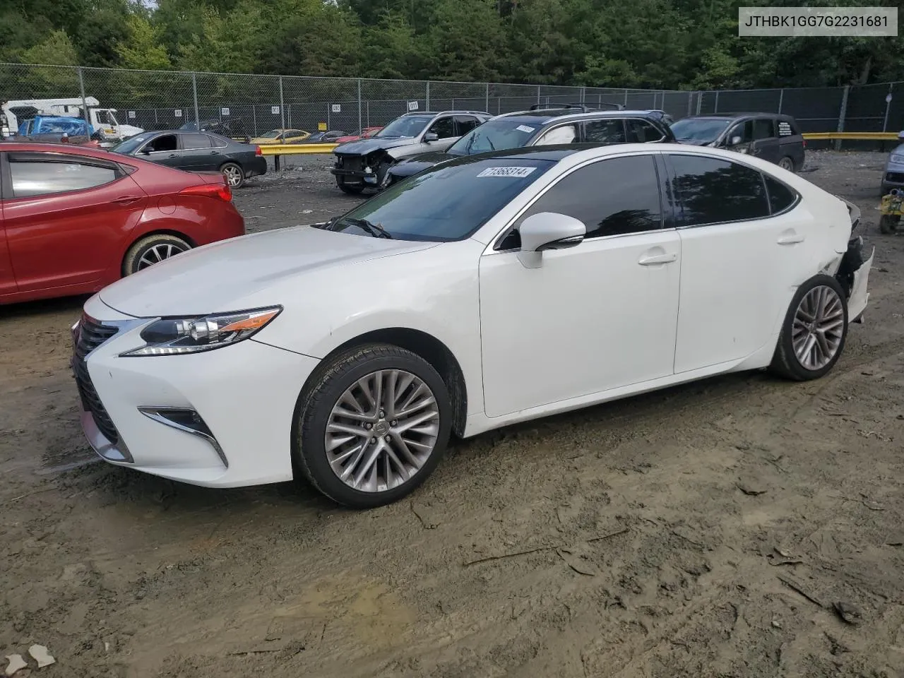 JTHBK1GG7G2231681 2020 Lexus Es 350