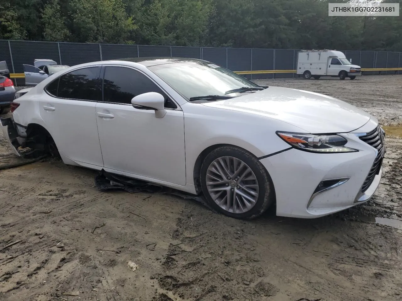 2020 Lexus Es 350 VIN: JTHBK1GG7G2231681 Lot: 71368314