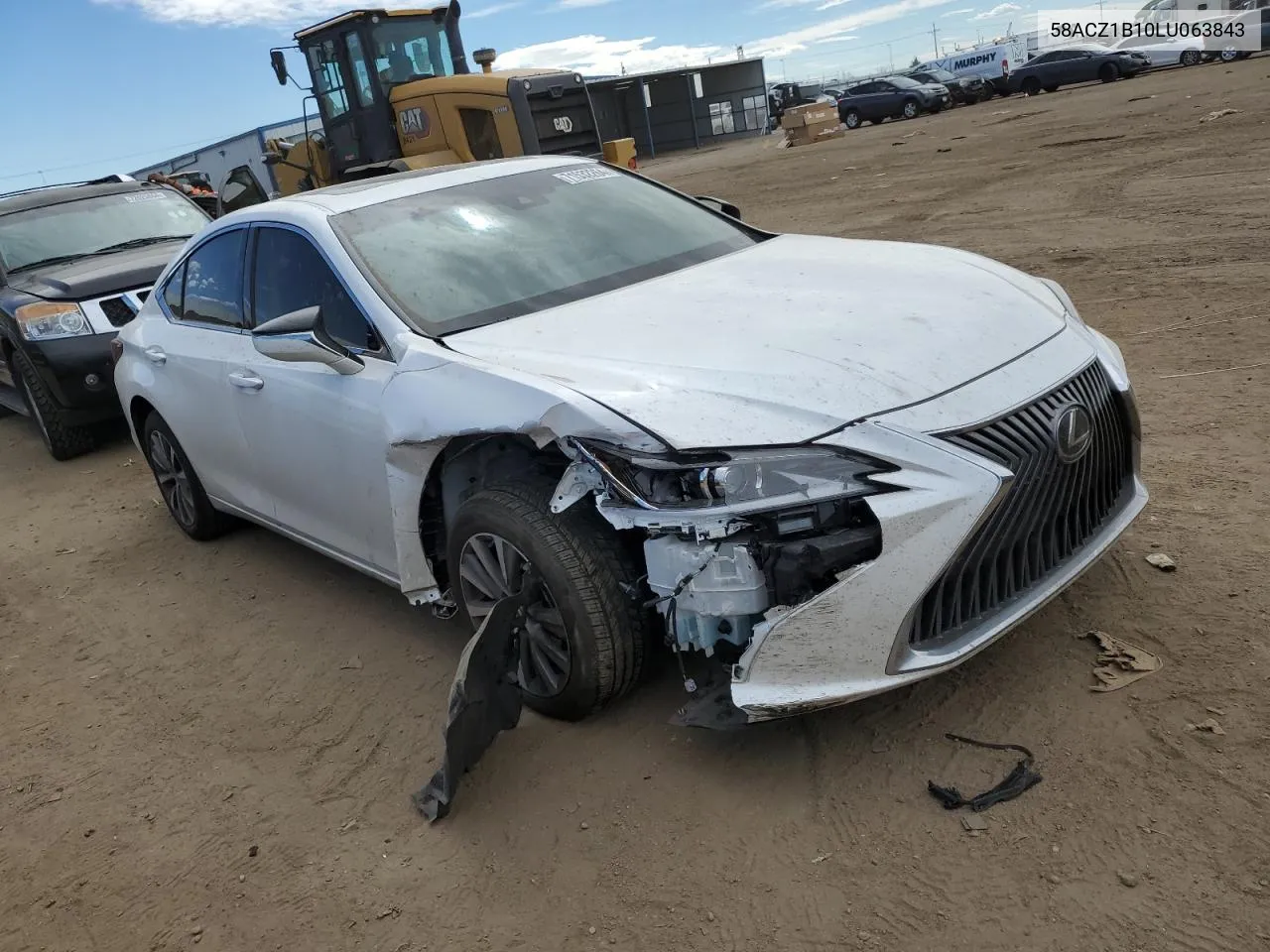 2020 Lexus Es 350 Base VIN: 58ACZ1B10LU063843 Lot: 71532264