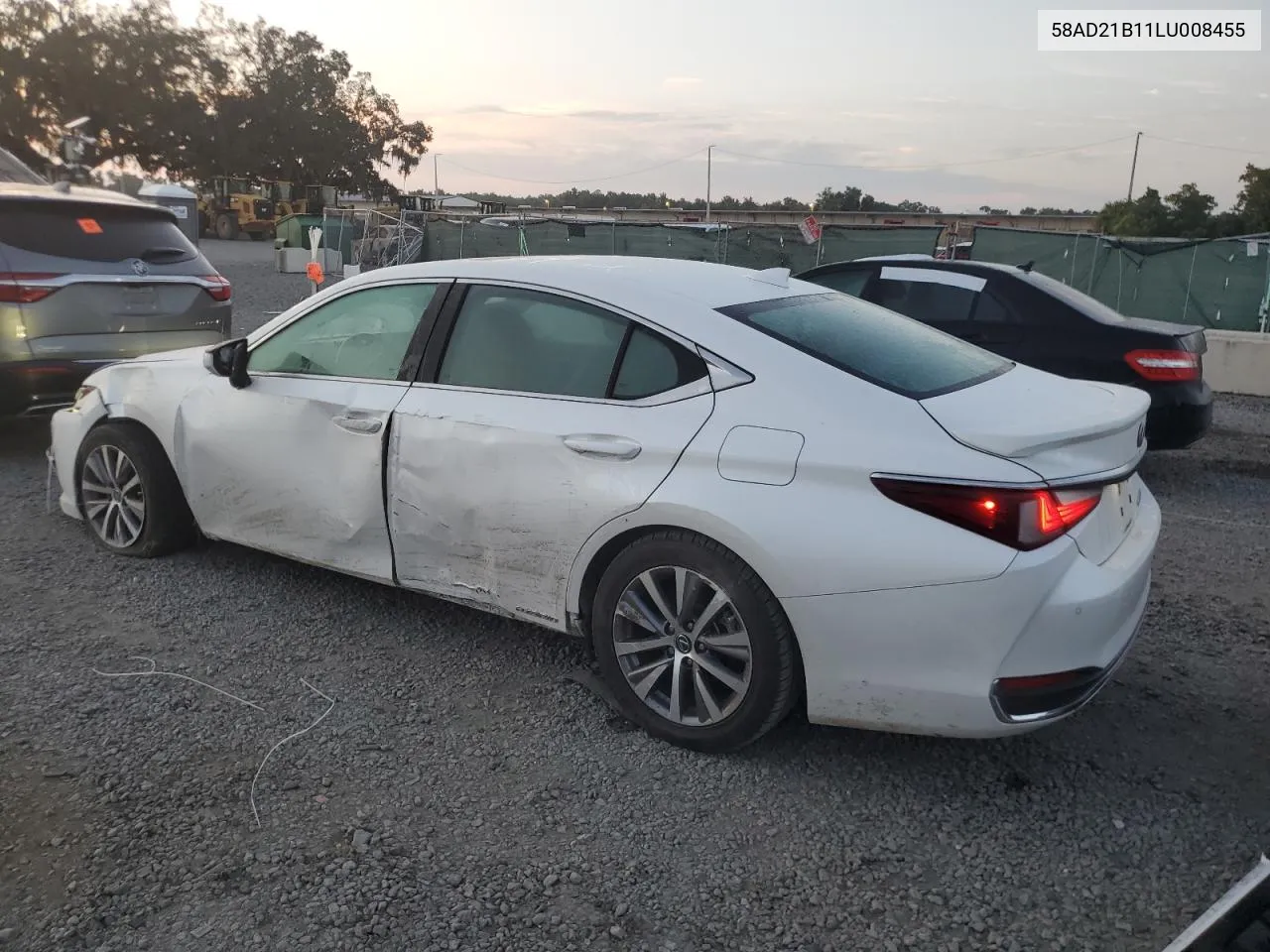 2020 Lexus Es 300H VIN: 58AD21B11LU008455 Lot: 71865734