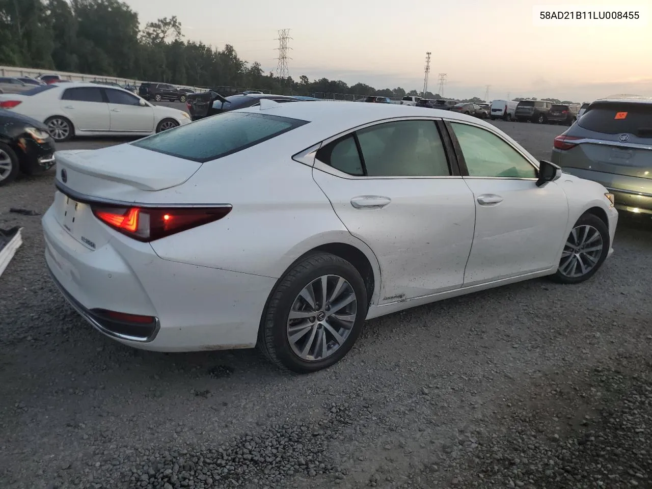 2020 Lexus Es 300H VIN: 58AD21B11LU008455 Lot: 71865734