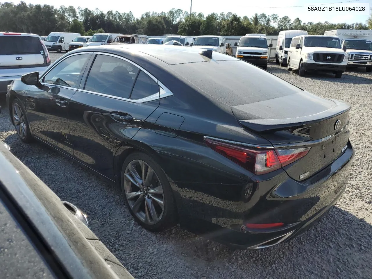 2020 Lexus Es 350 F Sport VIN: 58AGZ1B18LU064028 Lot: 73842054