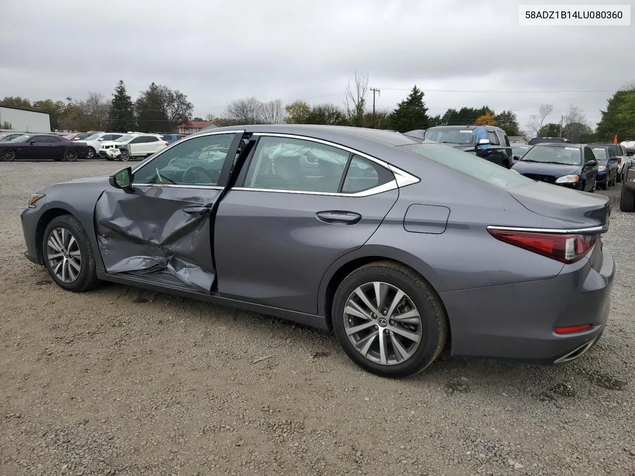 2020 Lexus Es 350 VIN: 58ADZ1B14LU080360 Lot: 79312634