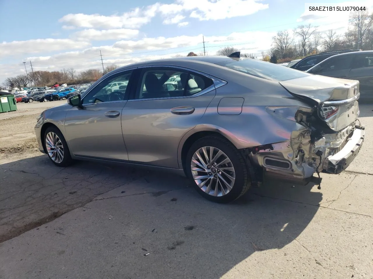 2020 Lexus Es 350 Luxury VIN: 58AEZ1B15LU079044 Lot: 80201664