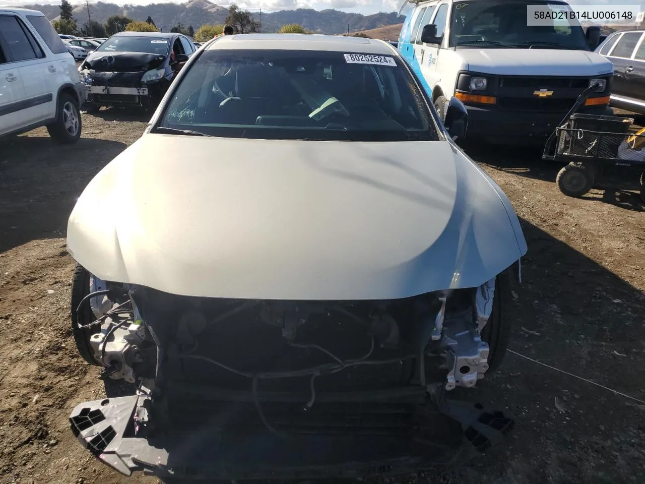 2020 Lexus Es 300H VIN: 58AD21B14LU006148 Lot: 80252524