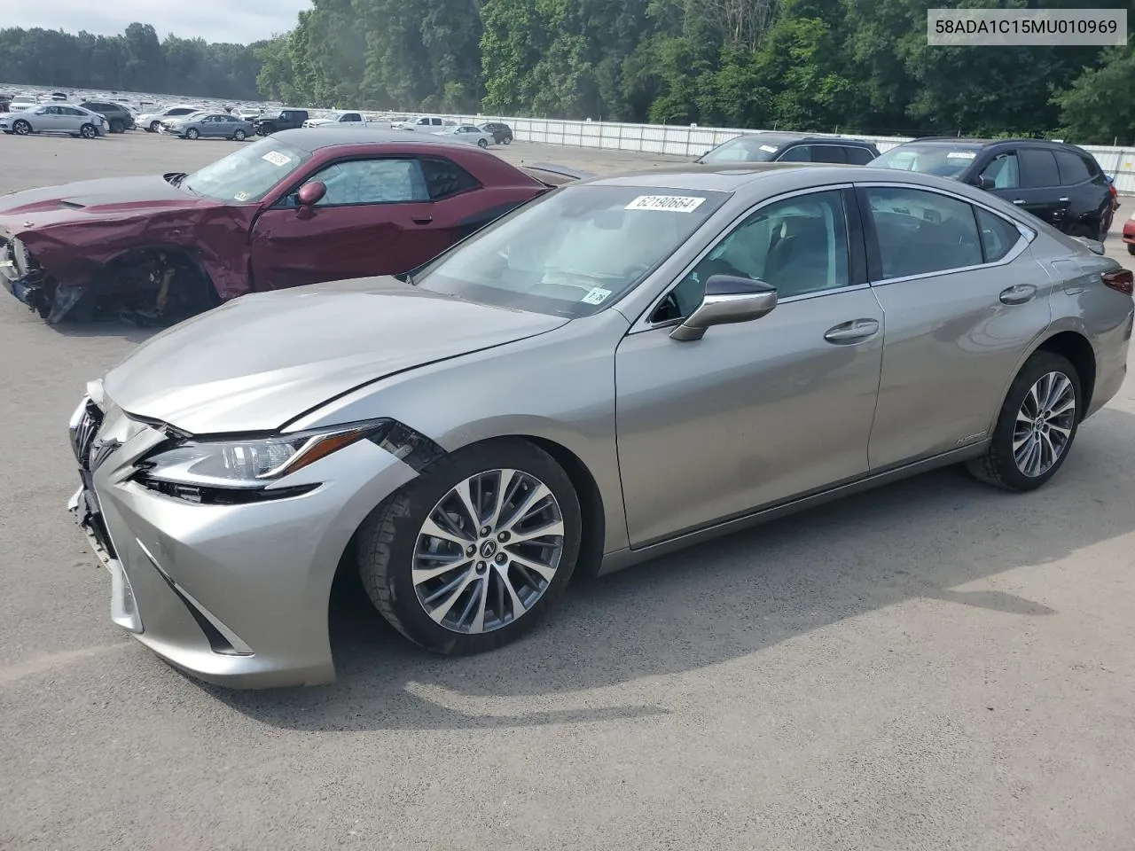 2021 Lexus Es 300H VIN: 58ADA1C15MU010969 Lot: 62190664