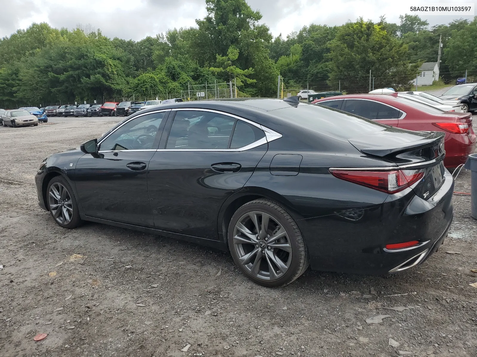 2021 Lexus Es 350 Base VIN: 58AGZ1B10MU103597 Lot: 64176474