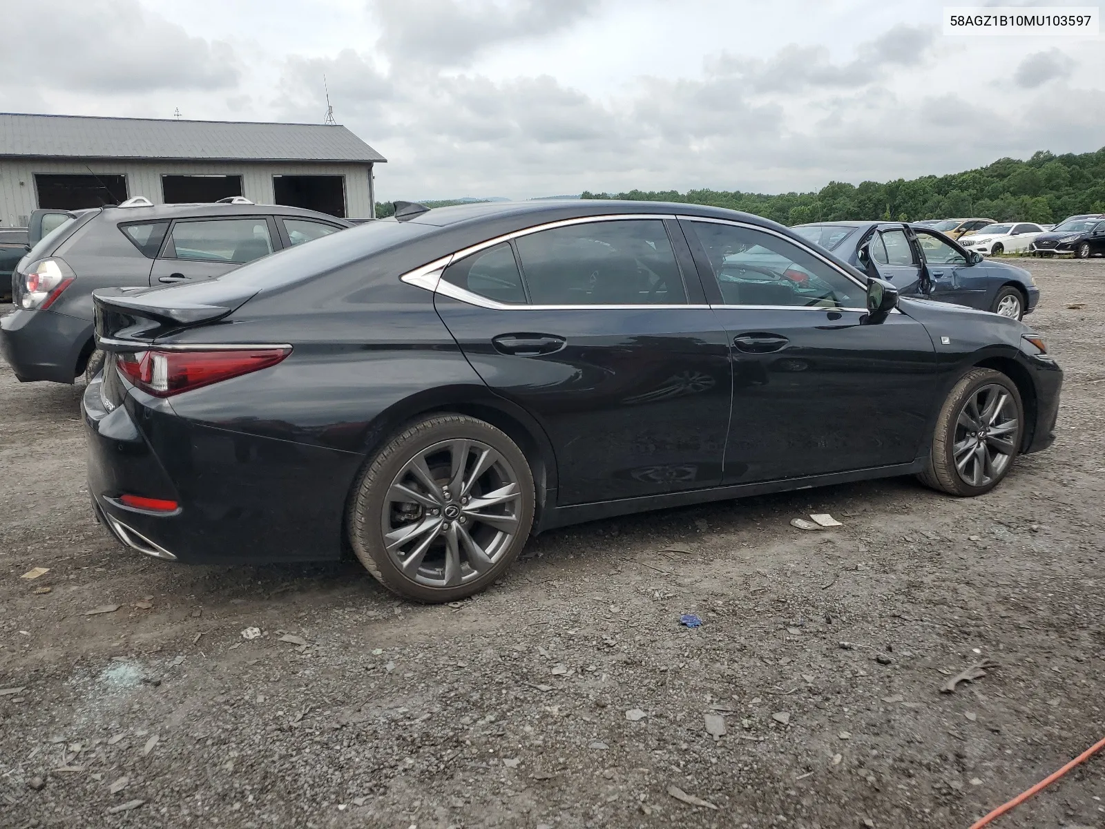 2021 Lexus Es 350 Base VIN: 58AGZ1B10MU103597 Lot: 64176474