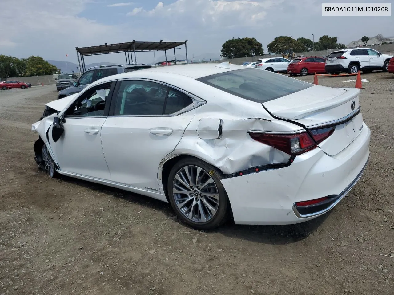 2021 Lexus Es 300H VIN: 58ADA1C11MU010208 Lot: 64448564