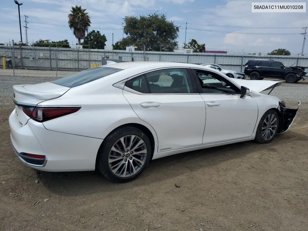 2021 Lexus Es 300H VIN: 58ADA1C11MU010208 Lot: 64448564