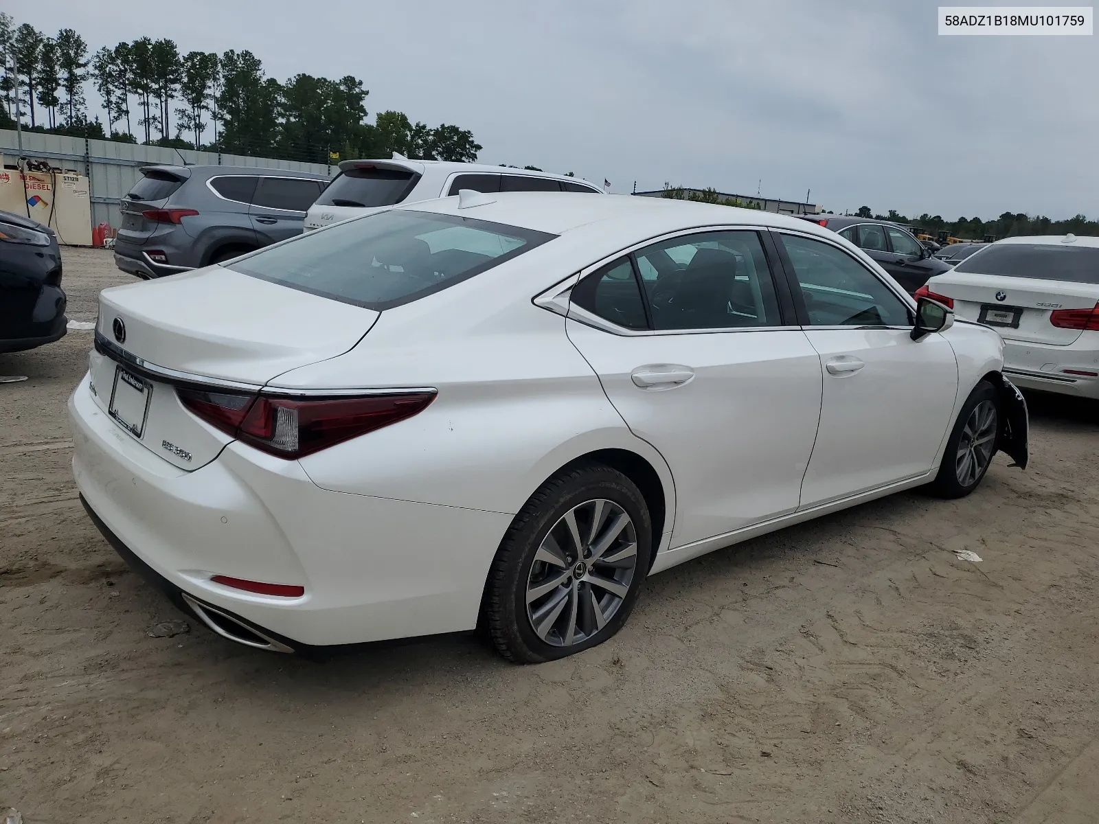 2021 Lexus Es 350 Base VIN: 58ADZ1B18MU101759 Lot: 64660394