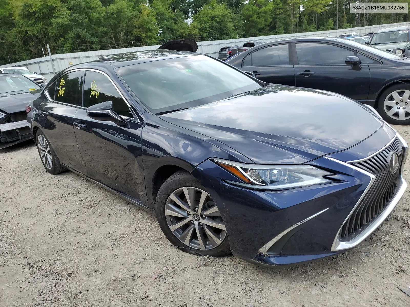 2021 Lexus Es 350 Base VIN: 58ACZ1B18MU082755 Lot: 65133294