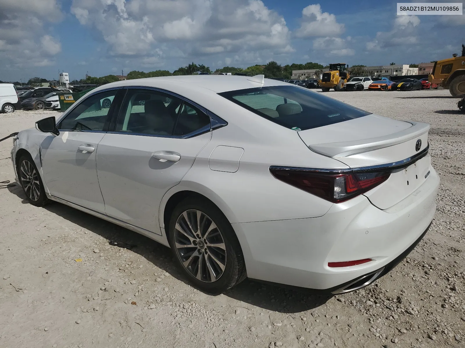 2021 Lexus Es 350 Base VIN: 58ADZ1B12MU109856 Lot: 65994184