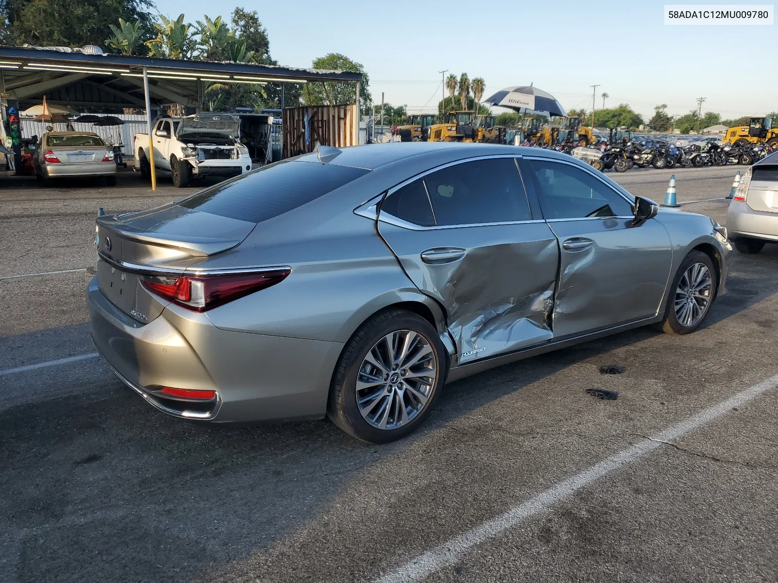 2021 Lexus Es 300H VIN: 58ADA1C12MU009780 Lot: 66330234