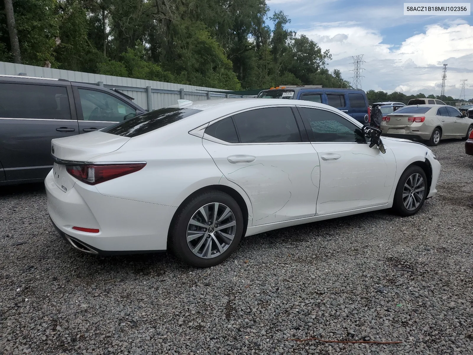 58ACZ1B18MU102356 2021 Lexus Es 350 Base