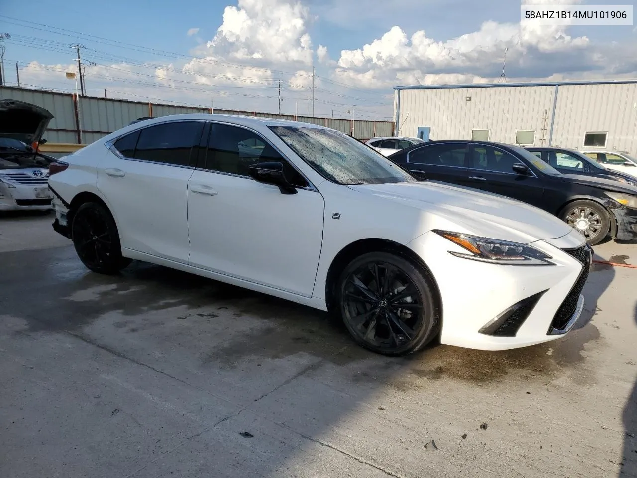 2021 Lexus Es 350 Base VIN: 58AHZ1B14MU101906 Lot: 68555404