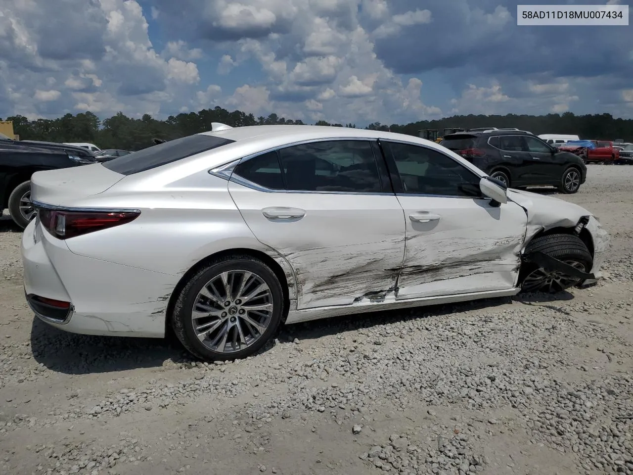 58AD11D18MU007434 2021 Lexus Es 250 Base