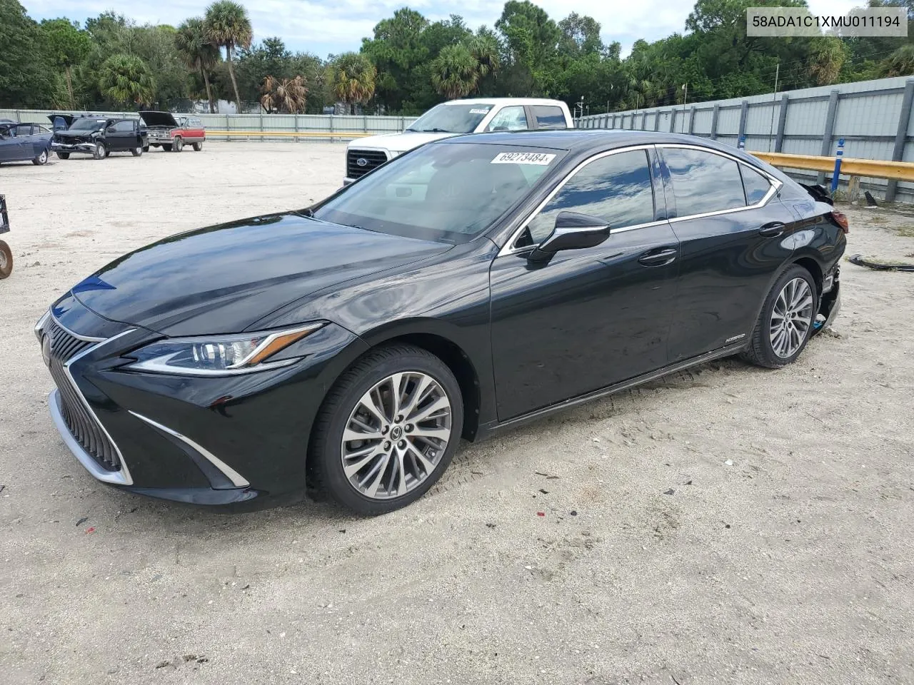 2021 Lexus Es 300H VIN: 58ADA1C1XMU011194 Lot: 69273484