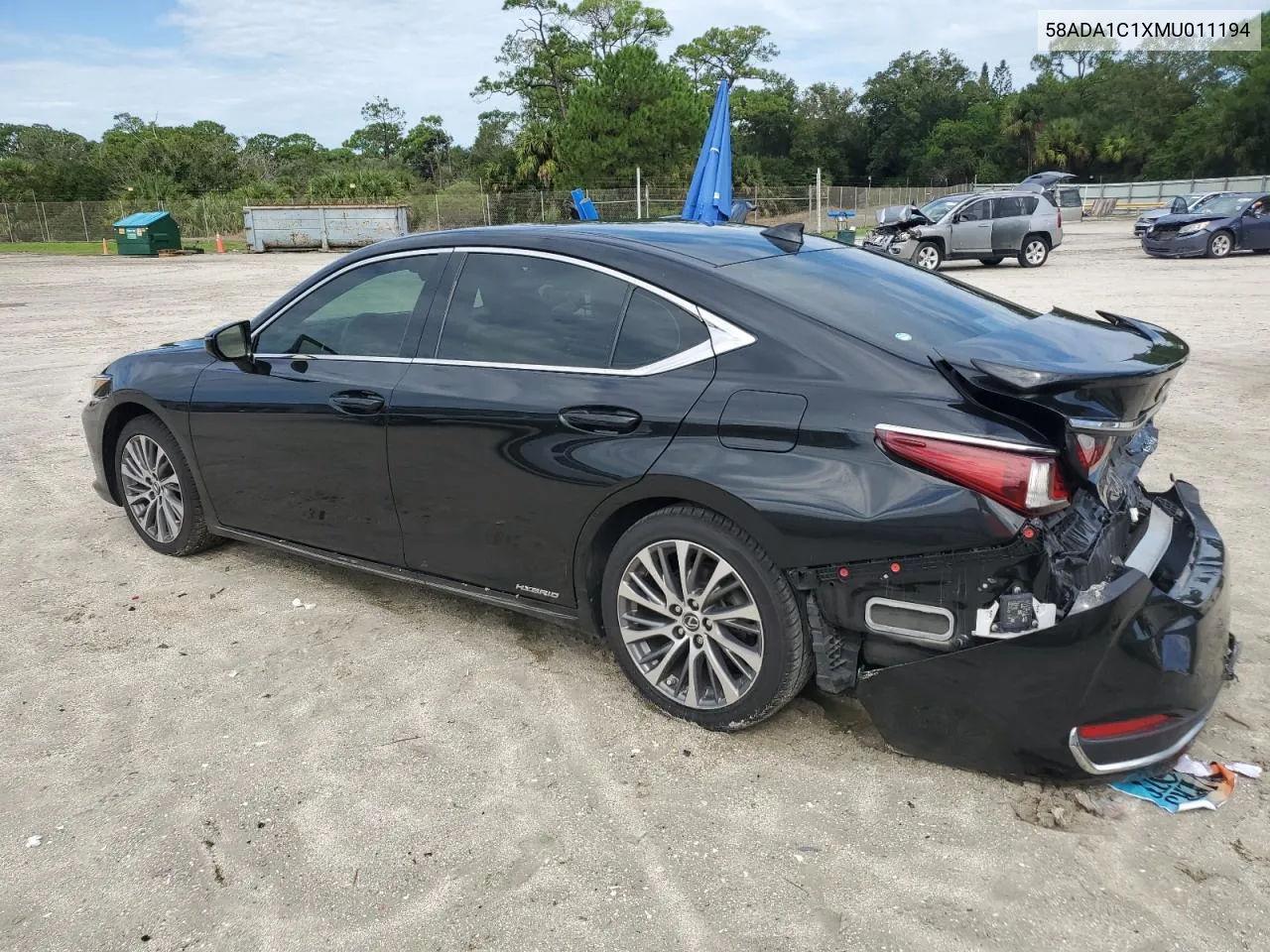 2021 Lexus Es 300H VIN: 58ADA1C1XMU011194 Lot: 69273484