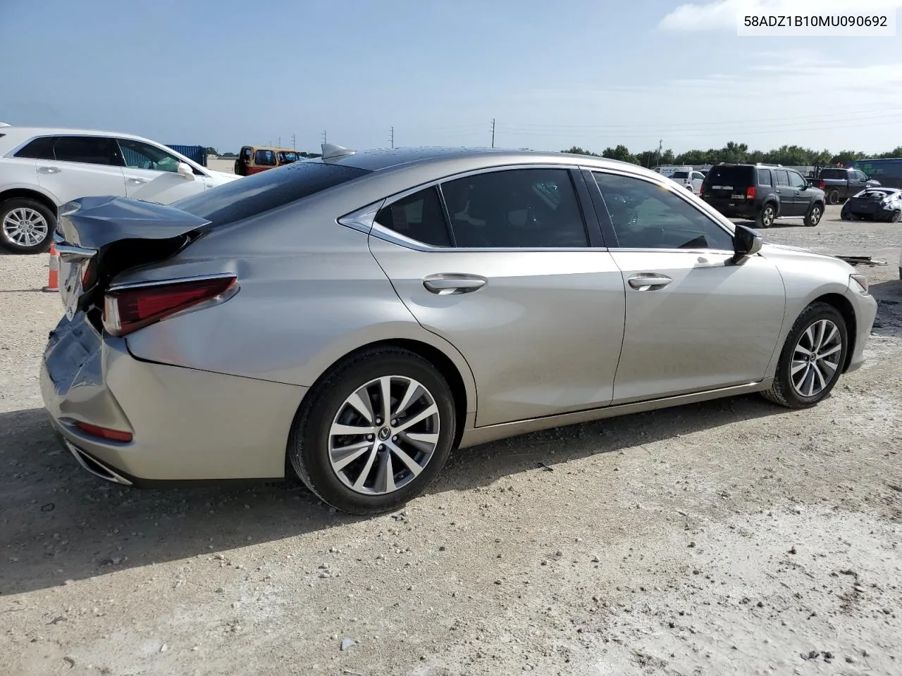 2021 Lexus Es 350 Base VIN: 58ADZ1B10MU090692 Lot: 69776314